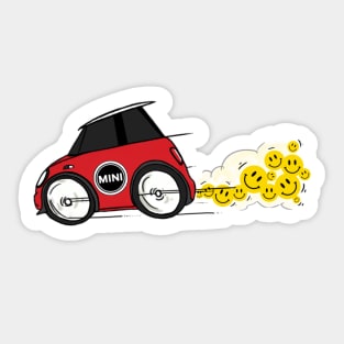 MINI Happiness Sticker